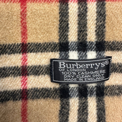 Burberry Nova Check Cashmere Schal - vintageconcierge