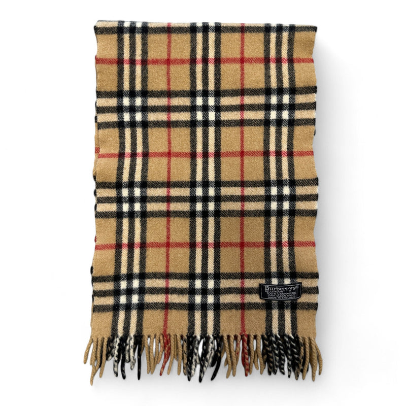 Burberry Nova Check Cashmere Schal - vintageconcierge