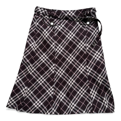 Burberry Nova Check Chocolate Skirt - vintageconcierge