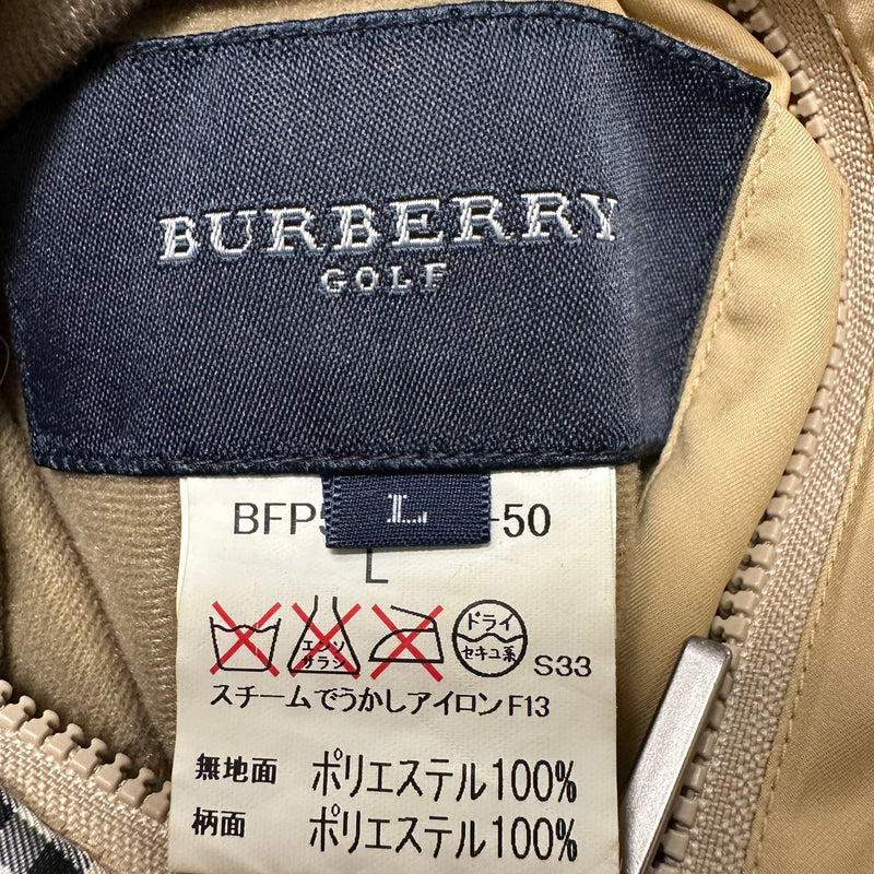 Burberry Nova Check Reversible Puffer Weste Beige - vintageconcierge