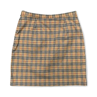 Burberry Nova Check Skirt Rock - vintageconcierge