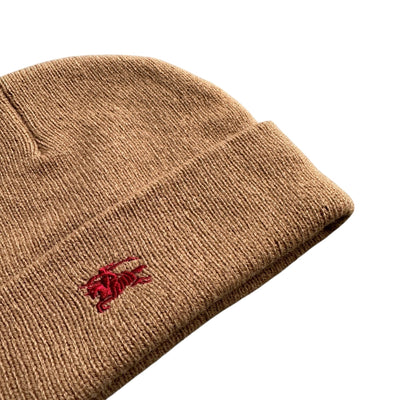 Burberry Vintage Beige Beanie - vintageconcierge