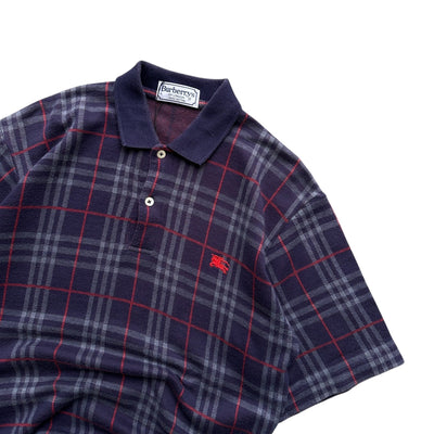 Burberry Vintage Nova Check Polo Shirt - vintageconcierge