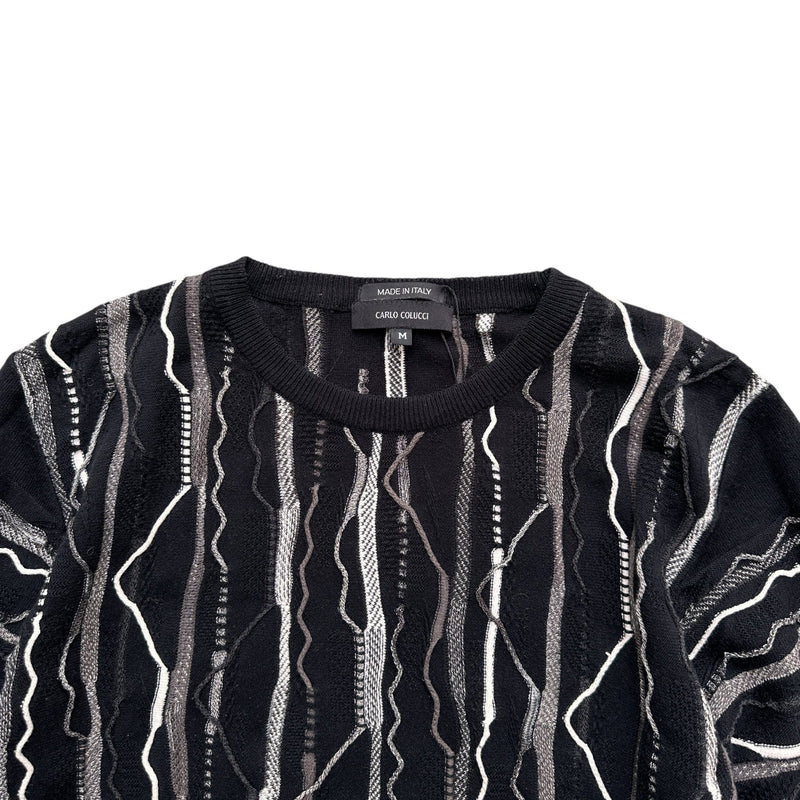 Carlo Colucci Vintage 3D Stricksweater - vintageconcierge