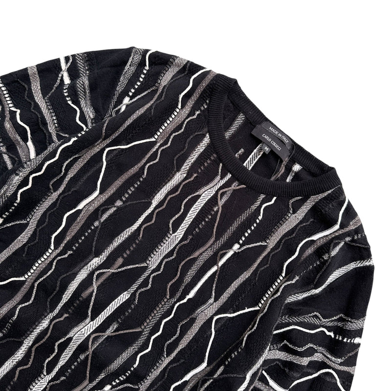 Carlo Colucci Vintage 3D Stricksweater - vintageconcierge