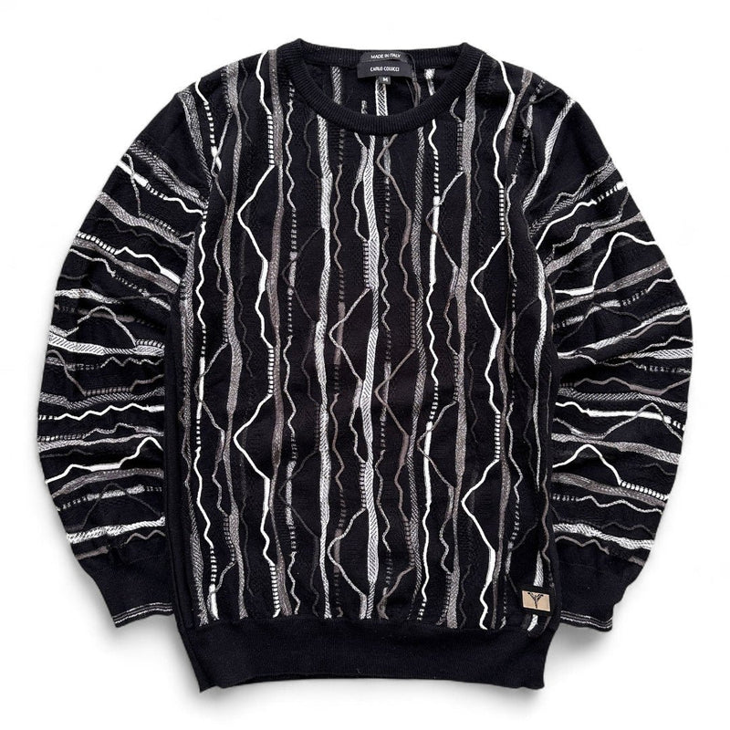Carlo Colucci Vintage 3D Stricksweater - vintageconcierge