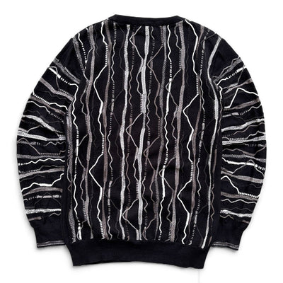 Carlo Colucci Vintage 3D Stricksweater - vintageconcierge