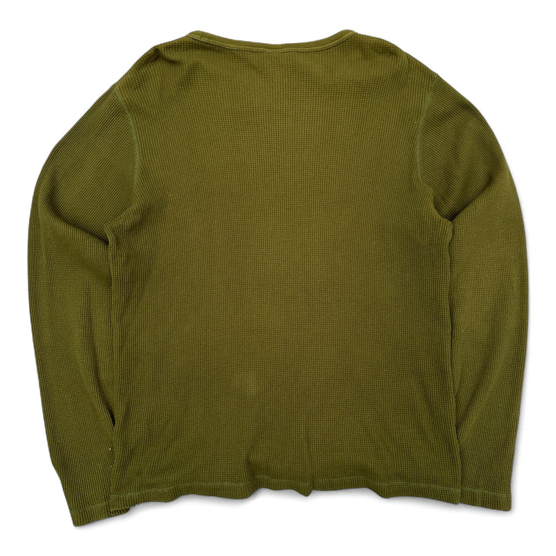 Champion US Marine Vintage Waffle Knit Longsleeve - vintageconcierge