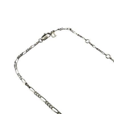 Christian Dior Circle Cursive Necklace - vintageconcierge