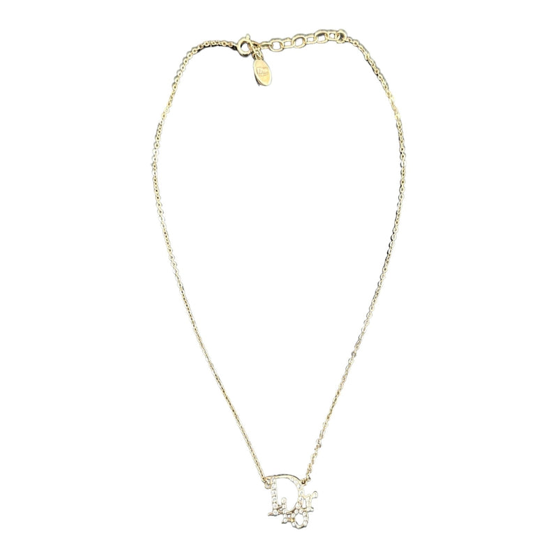 Christian Dior Gold Necklace - vintageconcierge