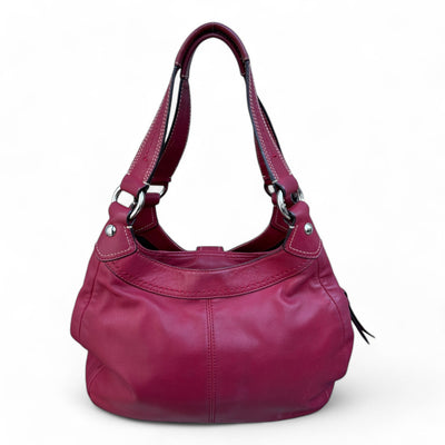 Coach Cherry Leather Handbag - vintageconcierge