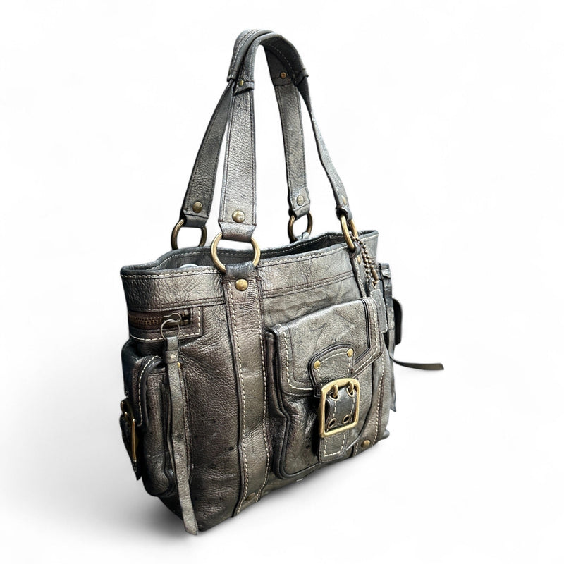 Coach Legacy Leather Pocket Tote Bag - vintageconcierge