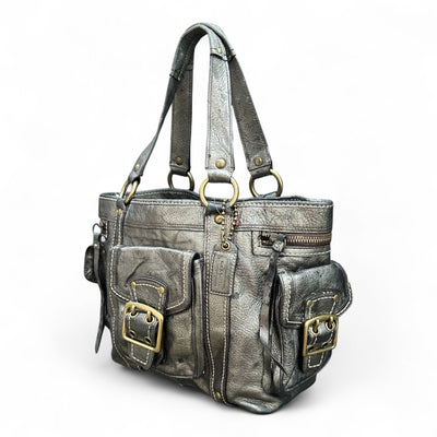 Coach Legacy Leather Pocket Tote Bag - vintageconcierge