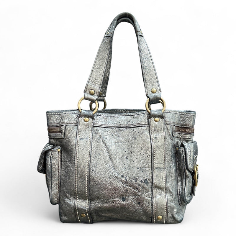 Coach Legacy Leather Pocket Tote Bag - vintageconcierge
