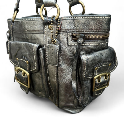 Coach Legacy Leather Pocket Tote Bag - vintageconcierge