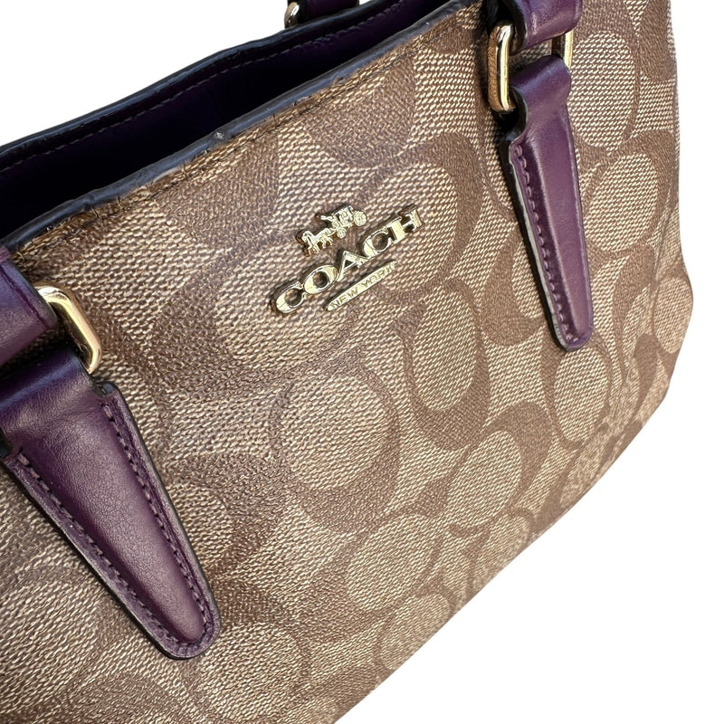 Coach Mini Bennett Satchel Handtasche - vintageconcierge