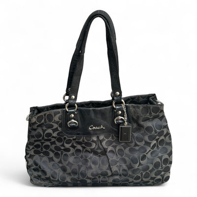 Coach Monogram Shopper Bag - vintageconcierge