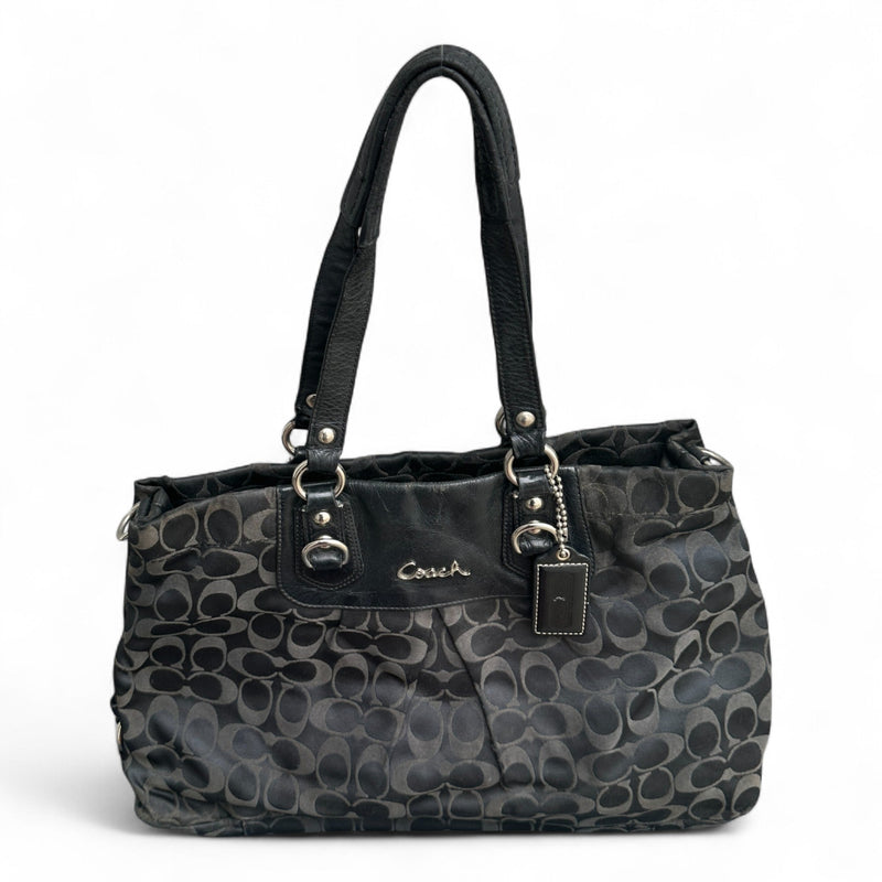 Coach Monogram Shopper Bag - vintageconcierge
