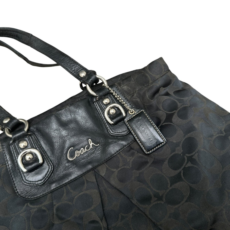 Coach Monogram Shopper Bag - vintageconcierge