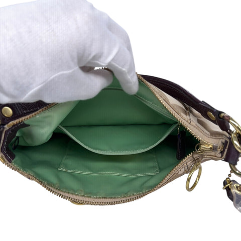 Coach Poppy Graffiti Signature Swingpack Shoulderbag - vintageconcierge