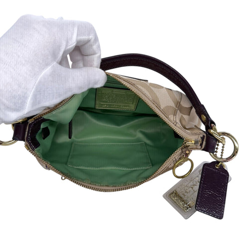 Coach Poppy Graffiti Signature Swingpack Shoulderbag - vintageconcierge