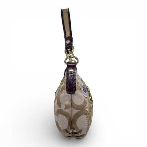 Coach Poppy Graffiti Signature Swingpack Shoulderbag - vintageconcierge