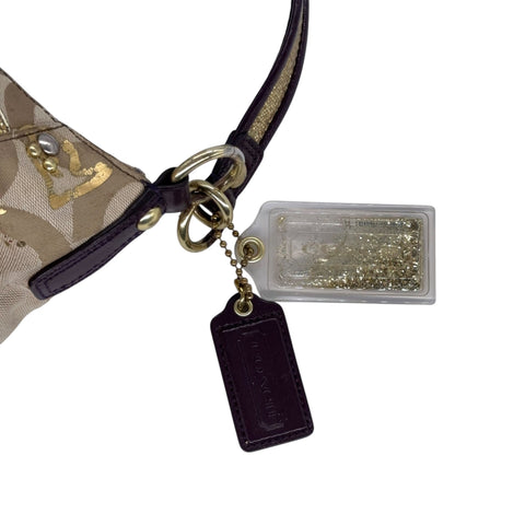 Coach Poppy Graffiti Signature Swingpack Shoulderbag - vintageconcierge