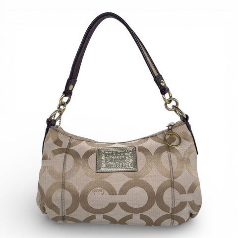 Coach Poppy Graffiti Signature Swingpack Shoulderbag - vintageconcierge