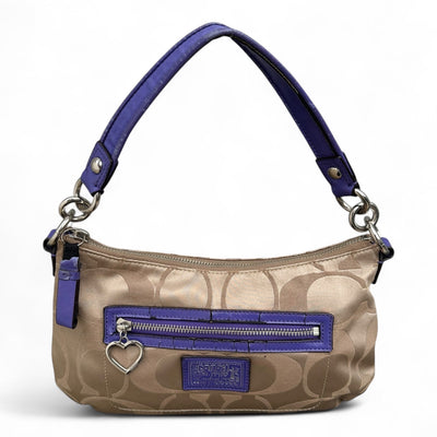 Coach Purple Heart Pochette Bag - vintageconcierge