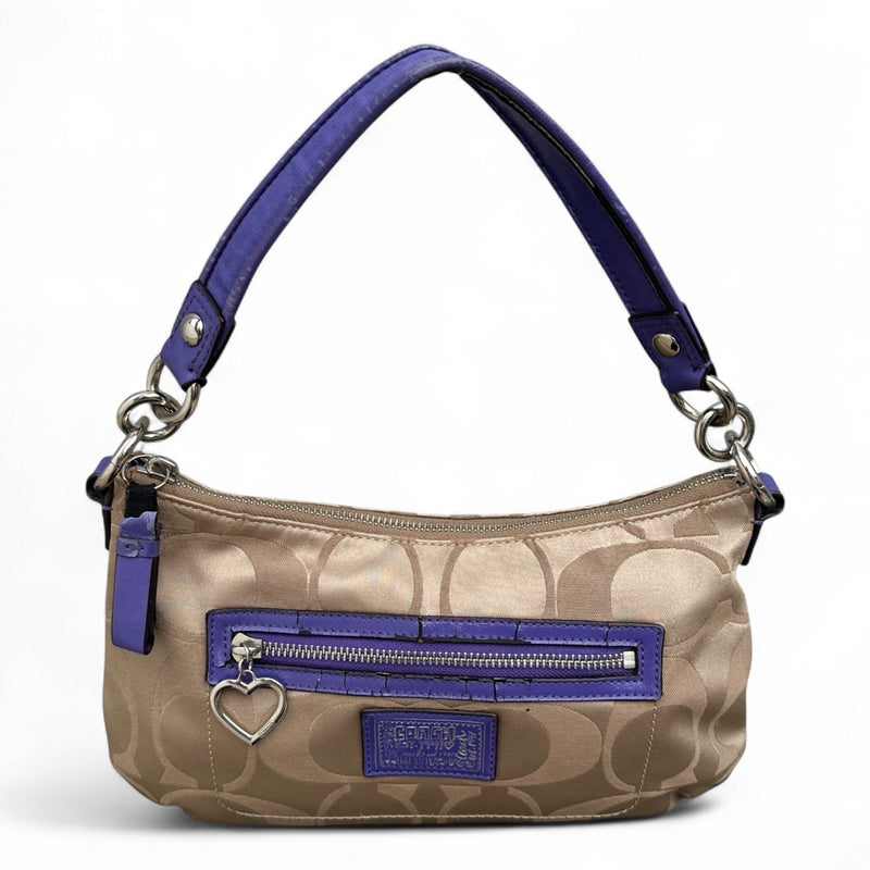 Coach Purple Heart Pochette Bag - vintageconcierge