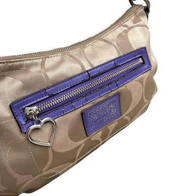 Coach Purple Heart Pochette Bag - vintageconcierge