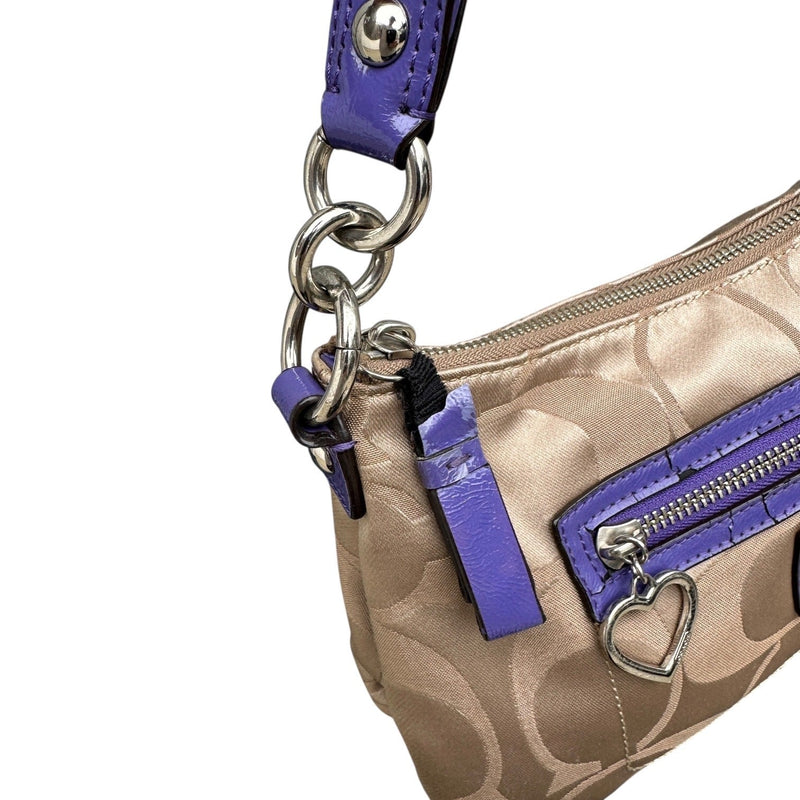 Coach Purple Heart Pochette Bag - vintageconcierge