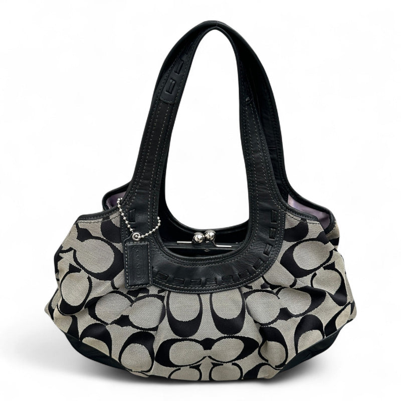 Coach Signature Carly Hobo Bag - vintageconcierge