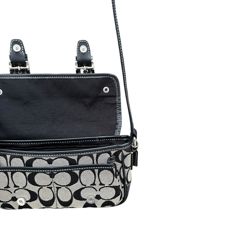 Coach Signature Crossbody Bag - vintageconcierge
