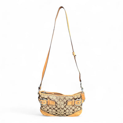 Coach Signature Kristin Hobo Bag - vintageconcierge