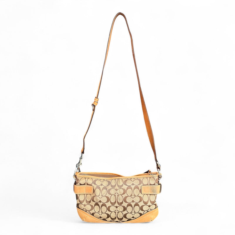 Coach Signature Kristin Hobo Bag - vintageconcierge