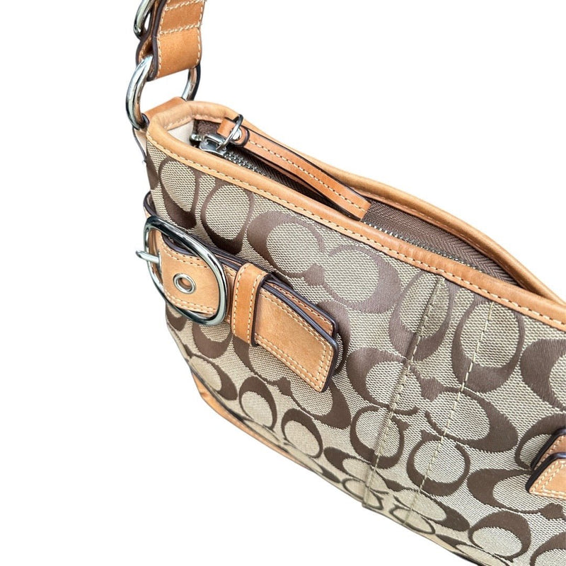 Coach Signature Kristin Hobo Bag - vintageconcierge