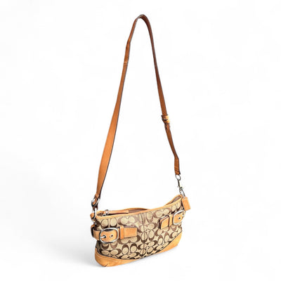 Coach Signature Kristin Hobo Bag - vintageconcierge