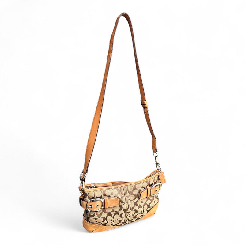Coach Signature Kristin Hobo Bag - vintageconcierge