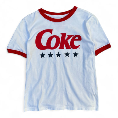 Coca Cola Baby Ringer Tee - vintageconcierge