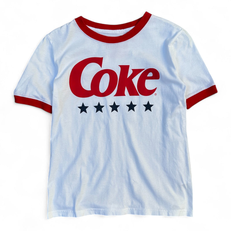 Coca Cola Baby Ringer Tee - vintageconcierge