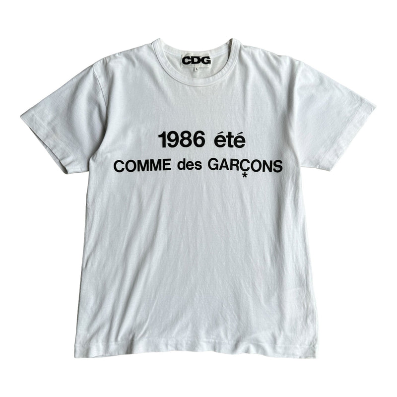 Comme des Garcons 1986 été T - Shirt - vintageconcierge