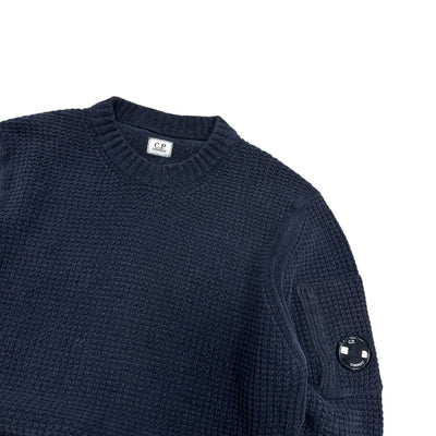 C.P. Company Waffle Knit Sweatshirt - vintageconcierge