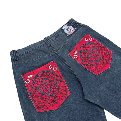 Crown Holder Baggy Jeans Short Jort - vintageconcierge