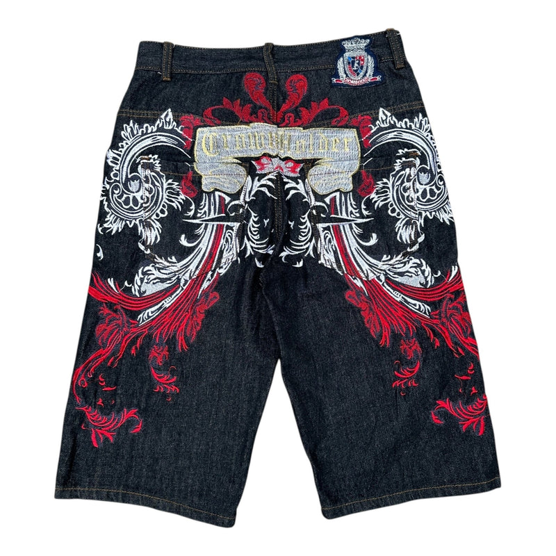 Crown Holder Baggy Jeans Short Jort - vintageconcierge
