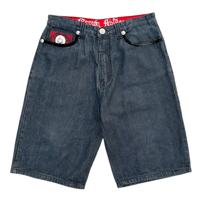 Crown Holder Baggy Jeans Short Jort - vintageconcierge