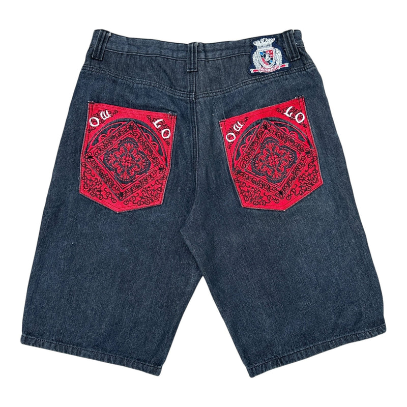 Crown Holder Baggy Jeans Short Jort - vintageconcierge