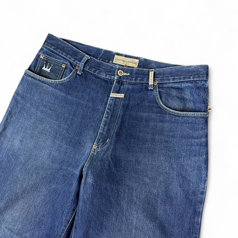 Damani Dada Vintage Y2K Hip - Hop Jeans Blau - vintageconcierge