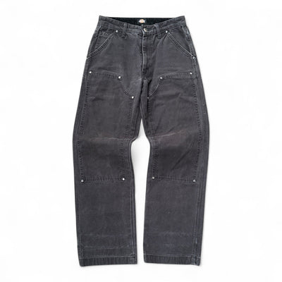 Dickies Double Knee Workpants Washed Grey - vintageconcierge