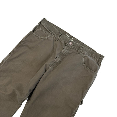 Dickies Straightleg Workpants Olive Khaki - vintageconcierge